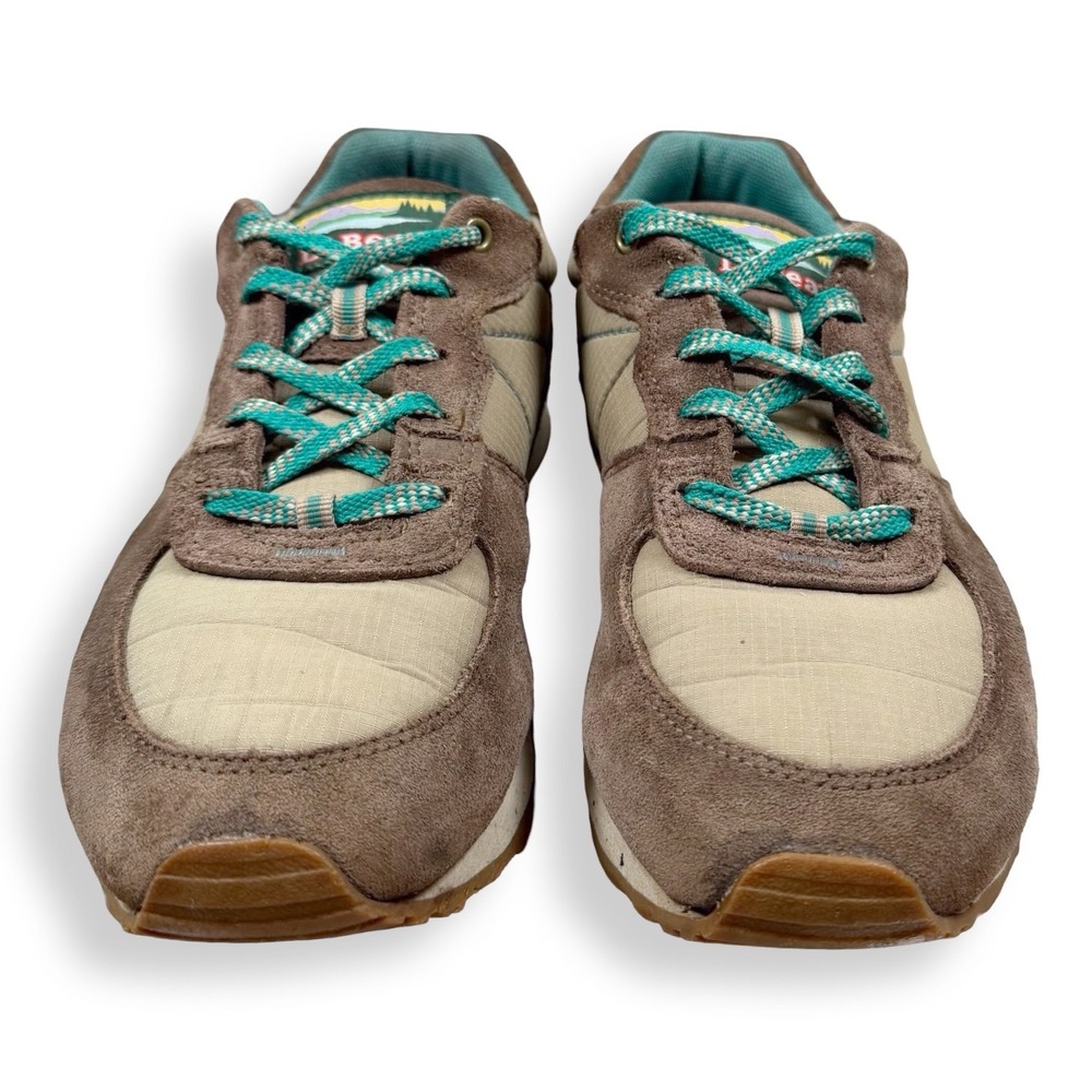 LL Bean Katahdin Brown Teal Suede Insulated Sneakers Womens 8.5 Outdoor Hiking - Picture 5 of 9